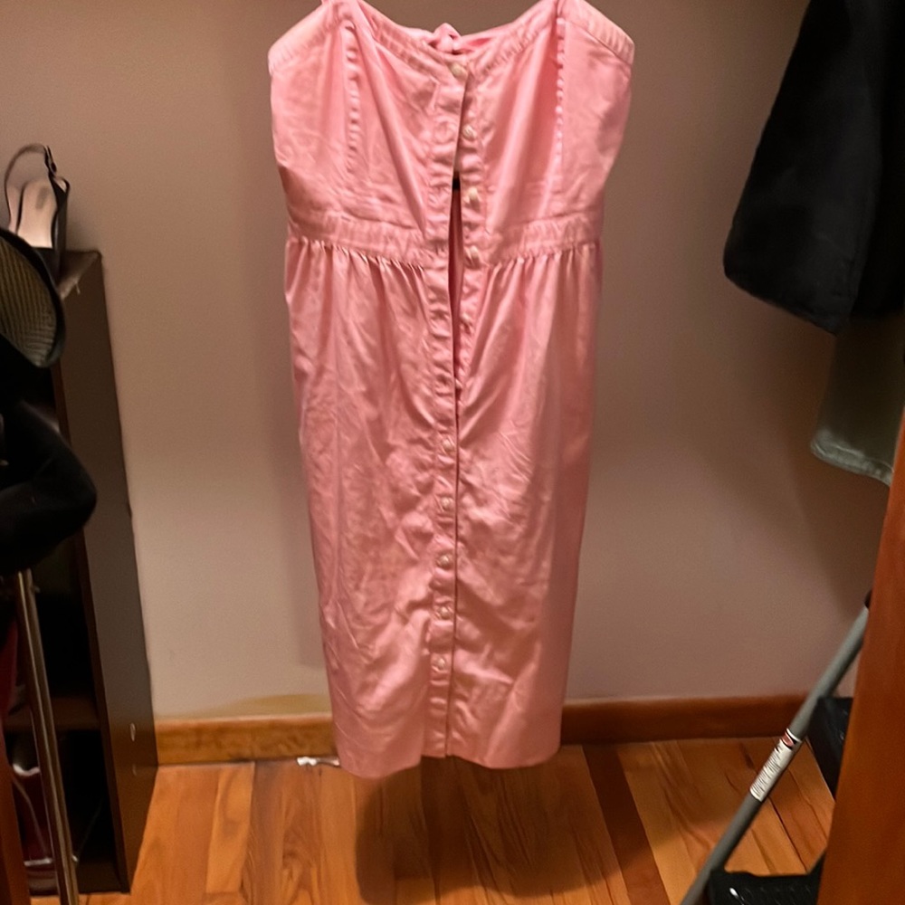 Pink Madewell  summer dress with pockets